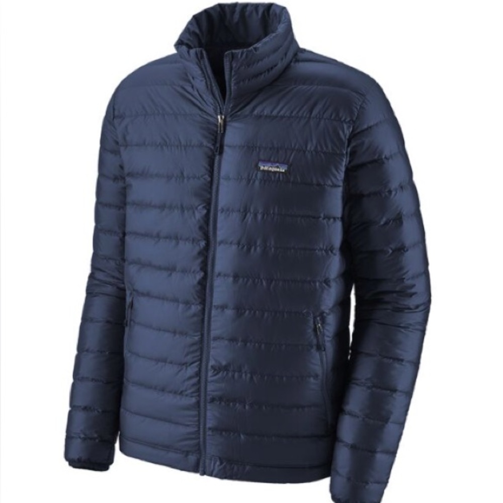 Patagonia blue down sweater Jacket. Size XL